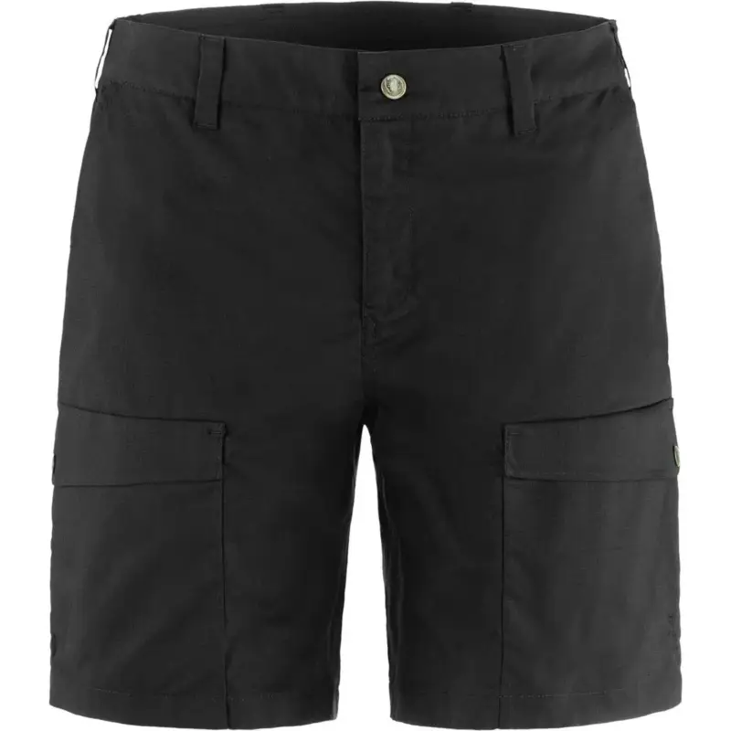 Szybka wysyłka Spodenki G-1000® damskie Fjallraven Abisko Hybrid Trail Shorts - Black