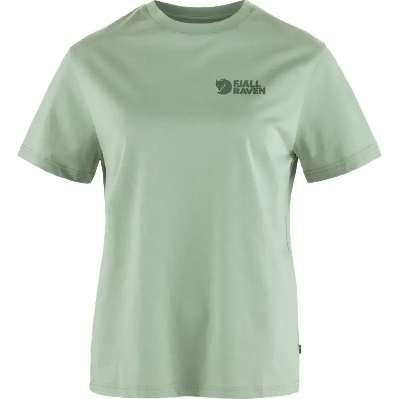 Bezpieczna płatność T-shirt bawełniany damski Fjallraven Heavy Classic T-shirt - Misty Green