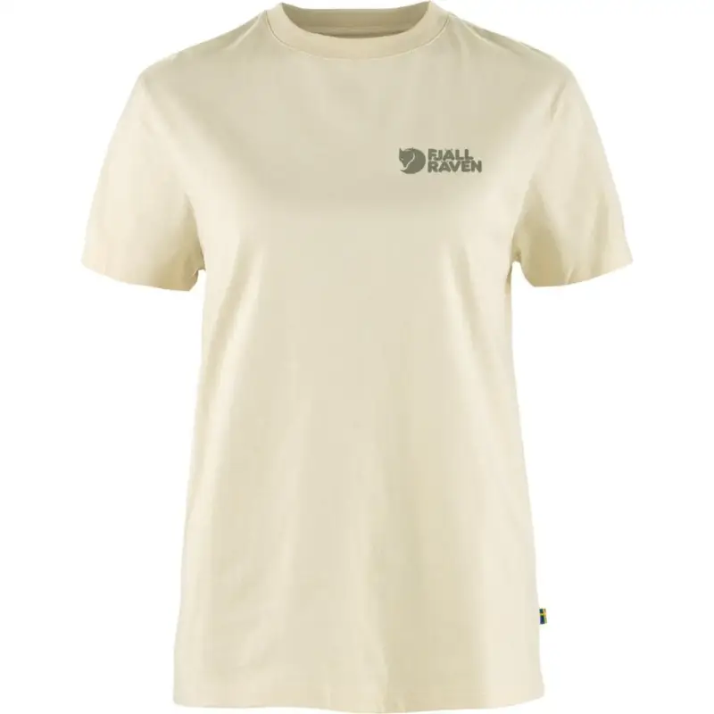 T-shirt bawełniany damski Fjallraven Heavy Classic T-shirt - Chalk White Cena promocyjna