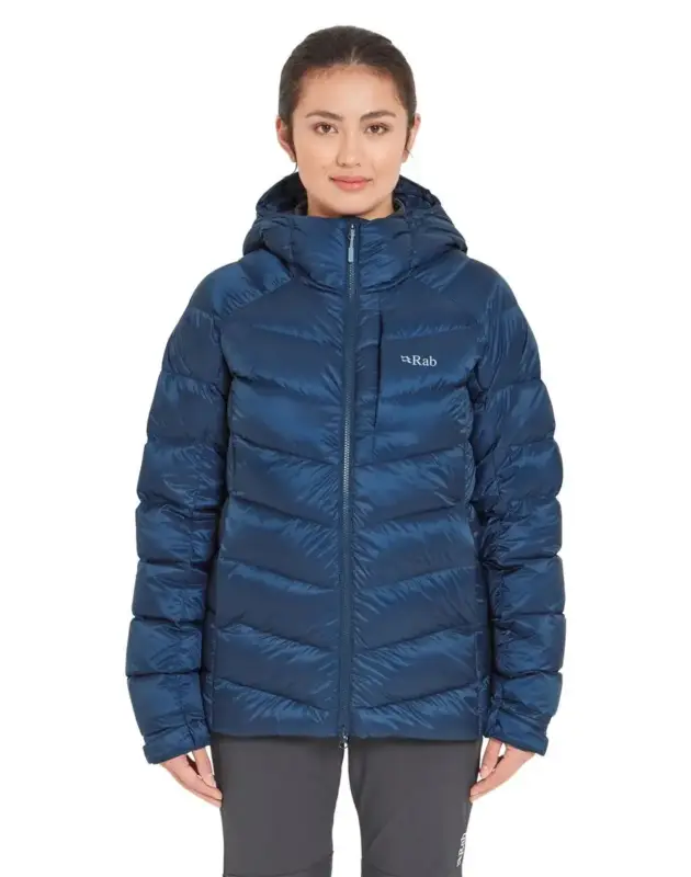 Najlepsza cena Kurtka puchowa damska Rab Glaceon Pro Down Jacket - Tempest Blue