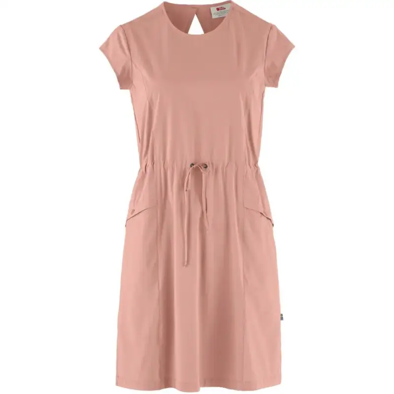 Wysoka jakość Sukienka szybkoschnąca damska Fjallraven High Coast Lite Dress - Dusty Rose