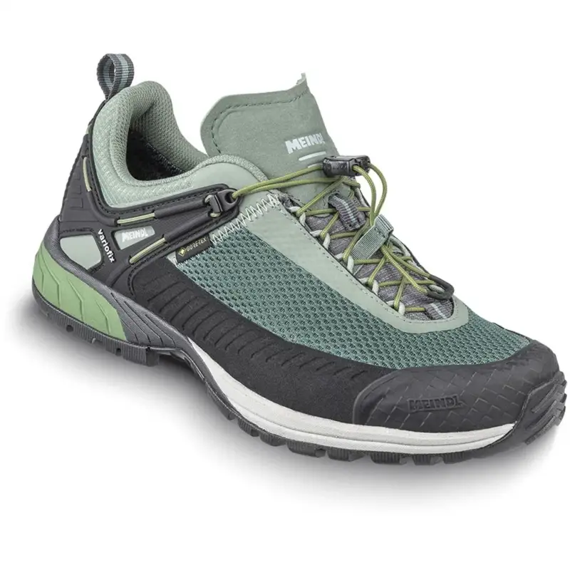 Buty trekkingowe niskie damskie Meindl Speed Trail Lady GTX - Reed/Lime Green Oferta limitowana