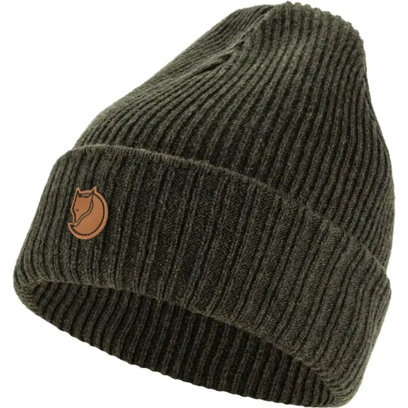 Szybka wysyłka Czapka myśliwska Fjallraven Sörmland Reversible Beanie - Dark Olive