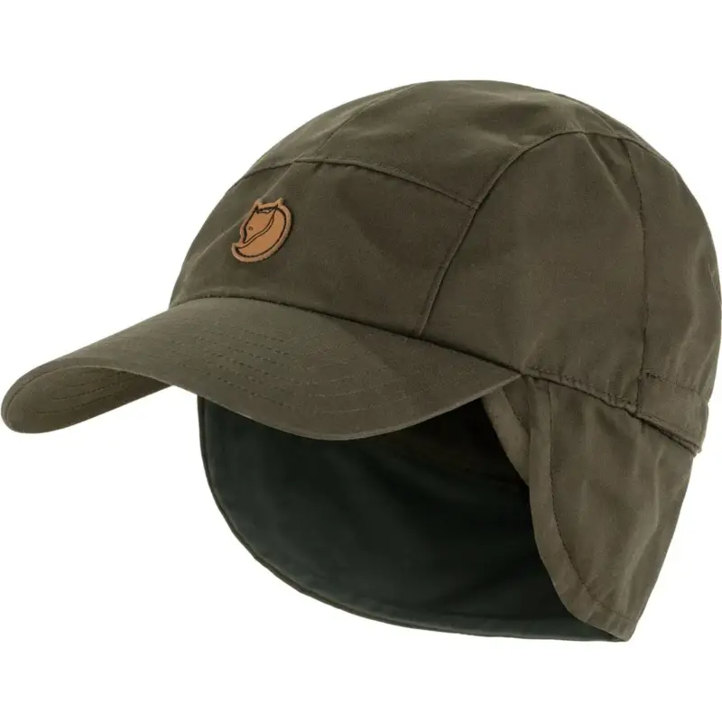 Czapka myśliwska Fjallraven Lappland Pintail Cap - Dark Olive Premium