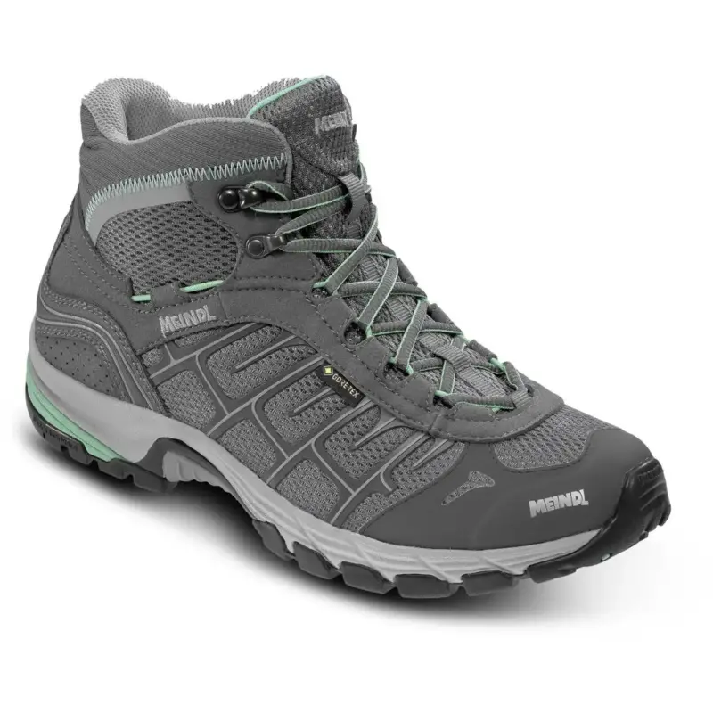 Buty trekkingowe damskie Meindl Quebec Lady Mid GTX - Grey/Turquoise Hit cenowy