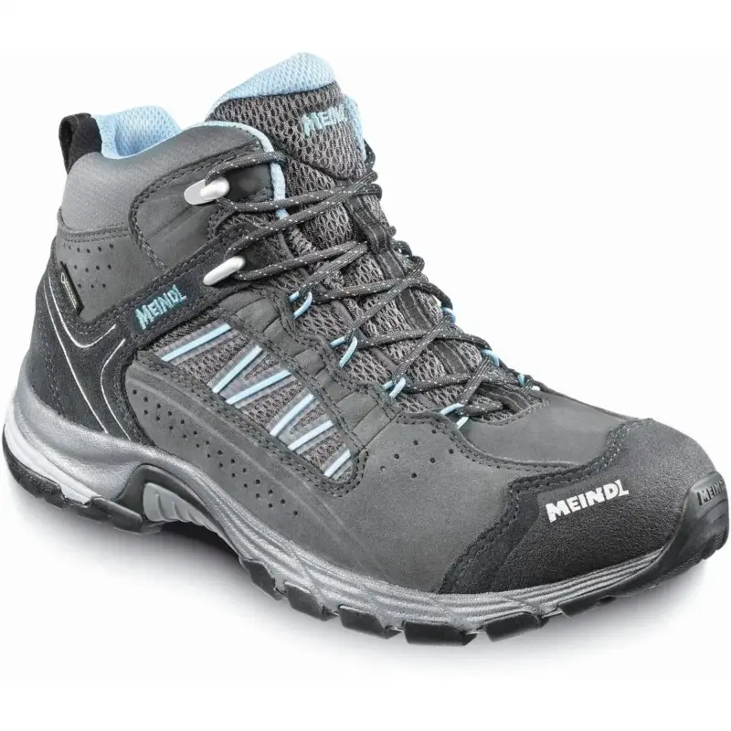 Bezpieczna płatność Buty trekkingowe damskie Meindl Journey Lady Mid GTX - Anthracite/Azure