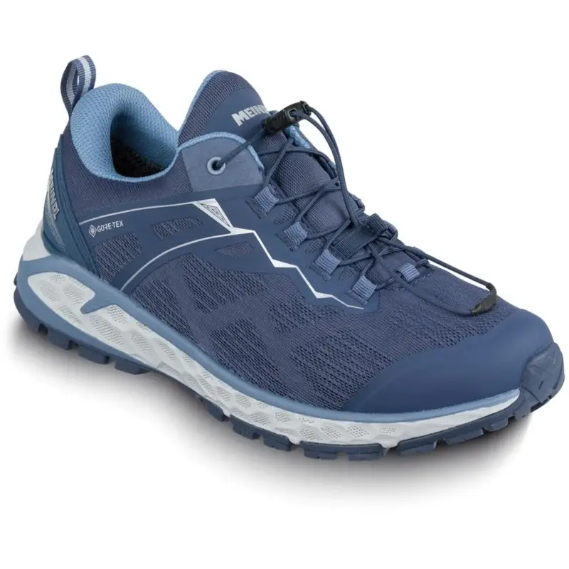Buty trekkingowe niskie damskie Meindl Power Walker Lady 3.0 - Jeans/Silver Obniżka ceny