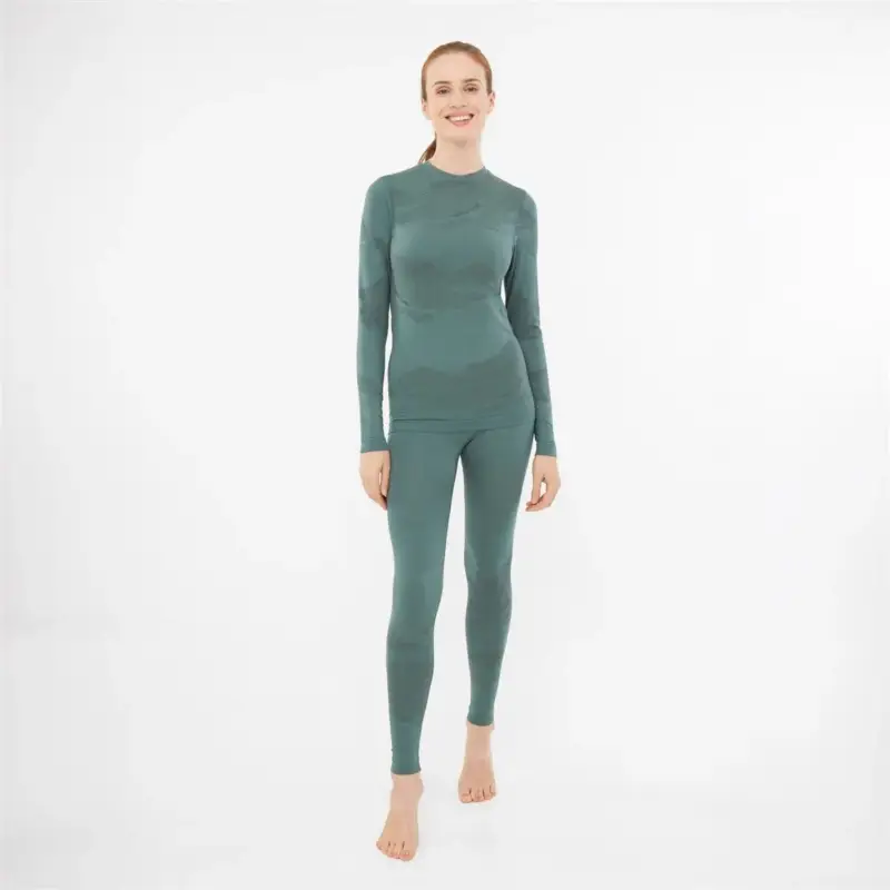 Komplet bielizny termoaktywnej damskiej Viking Gasher Merino Lady Set - Green Oferta czasowa