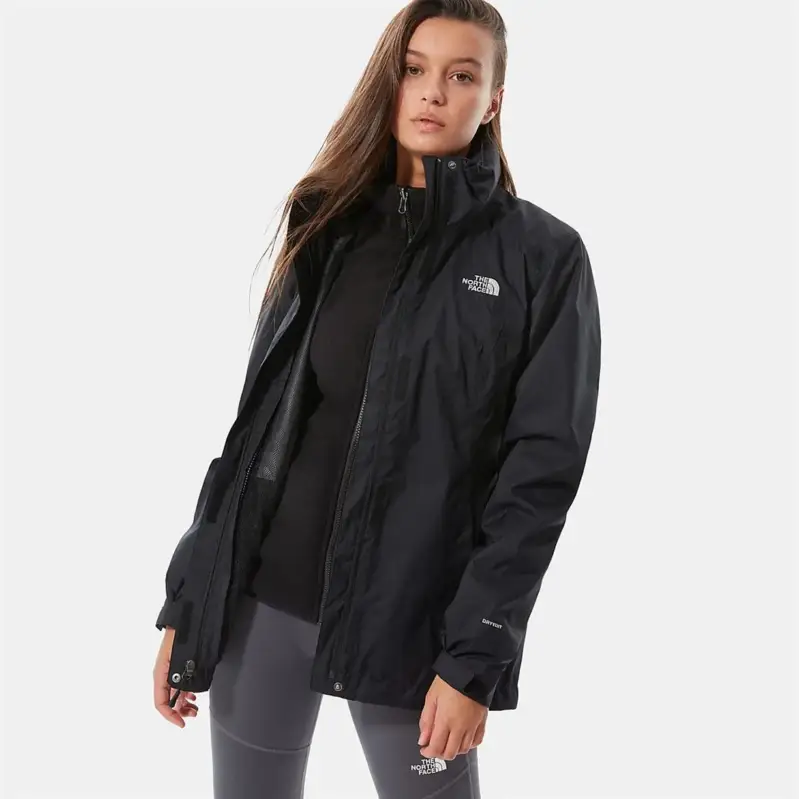 Kurtka 3-w-1 damska The North Face Evolve II Triclimate® Jacket - TNF Black Ekspresowa dostawa