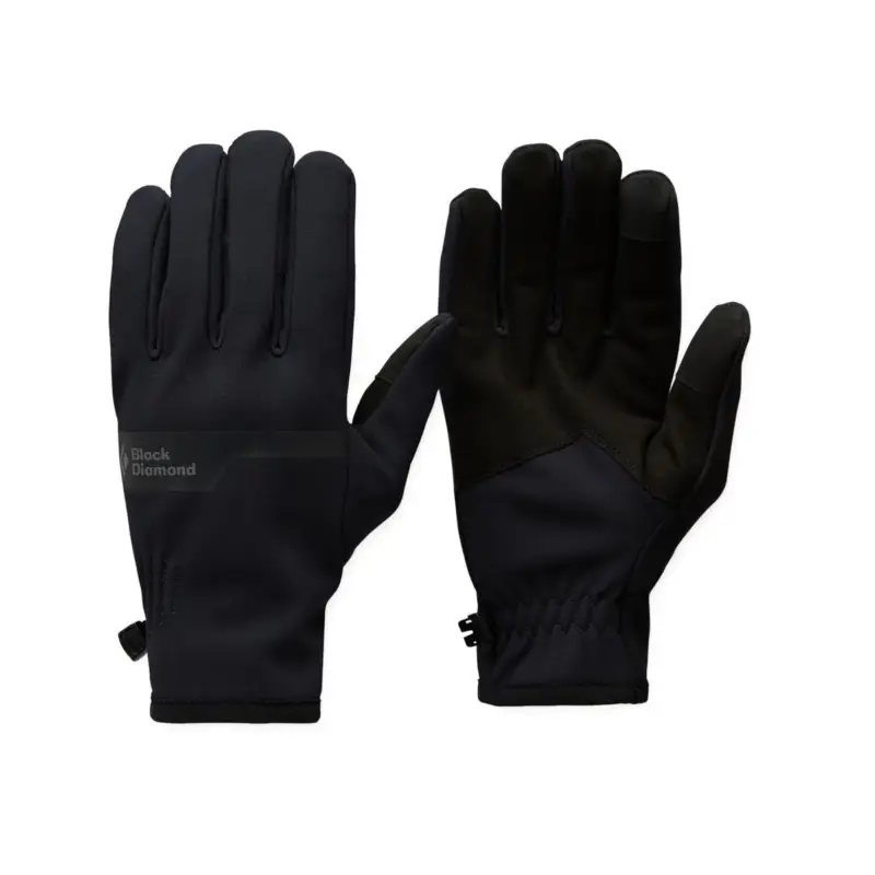 Szybka dostawa Rękawice softshellowe Black Diamond Everyday Softshell - Black