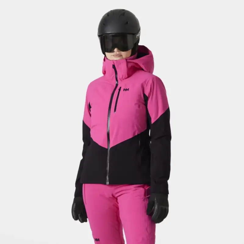 Hit sprzedaży Kurtka narciarska damska Helly Hansen Alphelia - Dragon Fruit Black