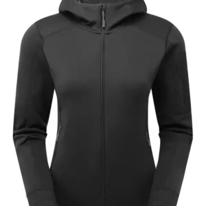 Bluza polarowa damska Rab Modulus Hoody - Black Bestseller