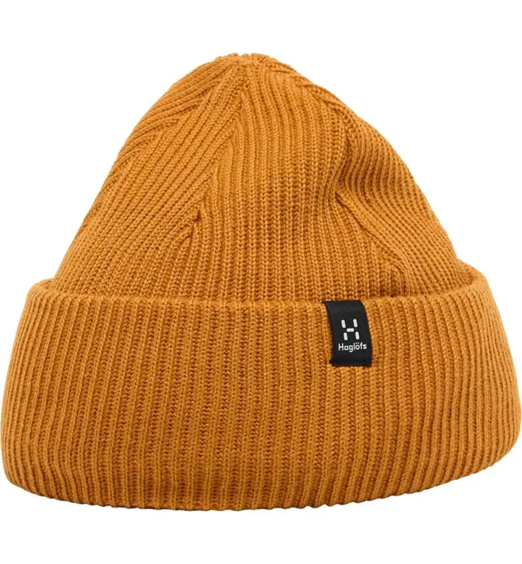 Ostatnia szansa Czapka z merynosa Vassi Beanie Haglofs - Desert Yellow