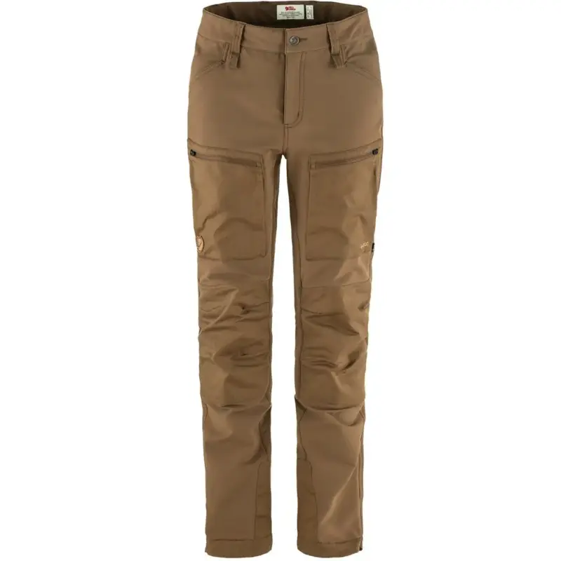 Promocja Spodnie zimowe damskie Fjallraven Keb Agile Winter Trousers - Wood Brown