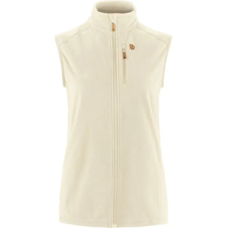 Bestseller Kamizelka polarowa damska Fjallraven Övik Lite Fleece Vest - Chalk White