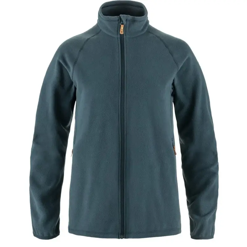Polar damski Fjallraven Övik Lite Fleece Jacket - Mountain Blue Ostatnie sztuki