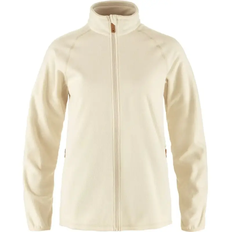 Polar damski Fjallraven Övik Lite Fleece Jacket - Chalk White Do wyczerpania zapasów