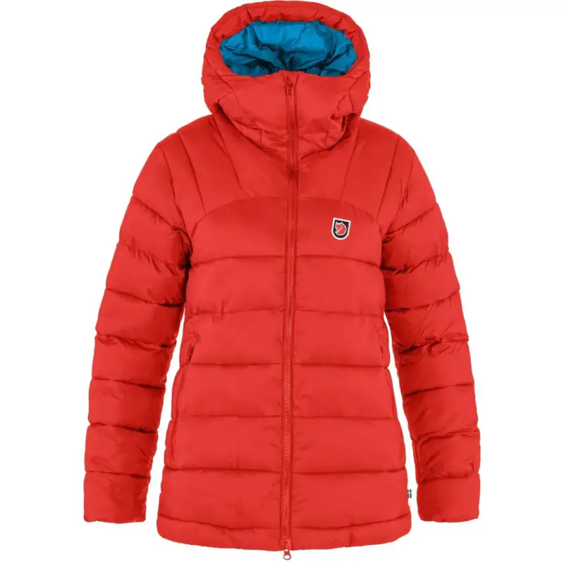 Kurtka ocieplana damska Fjallraven Expedition Mid Winter Jacket - True Red/ UN Blue Wyjątkowa oferta