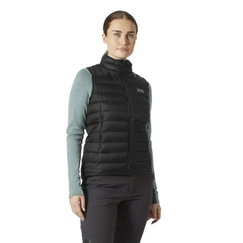 Taniej Kamizelka puchowa damska Helly Hansen Verglas Down Vest 2.0 - Black