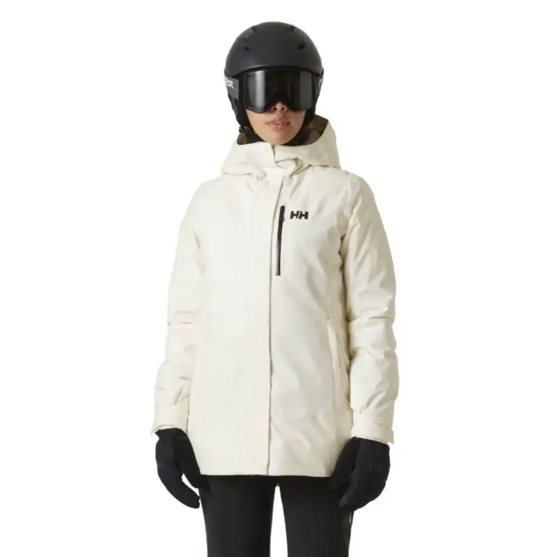 Kurtka narciarska damska Helly Hansen Snowplay Long Insulated Ski Jacket - Snow Darmowy zwrot
