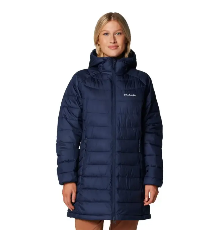 Wybór klientów Płaszcz ocieplany damski Columbia Powder Lite™ II Mid Jacket - Collegiate Navy