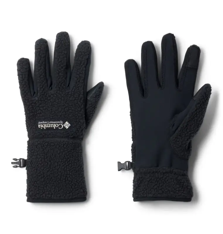 Rękawice polarowe damskie Columbia Women's Helvetia™ II Sherpa Glove - Black Nowość