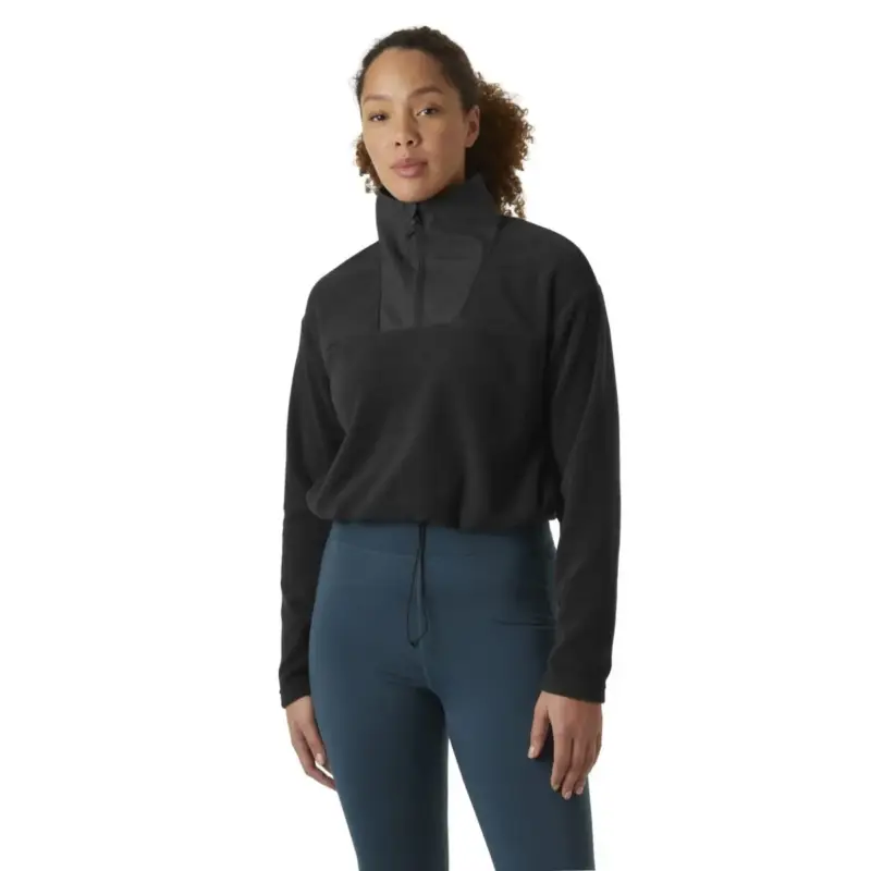 Wysoka jakość Polar damski Helly Hansen Daybreaker Cropped Fleece - Black