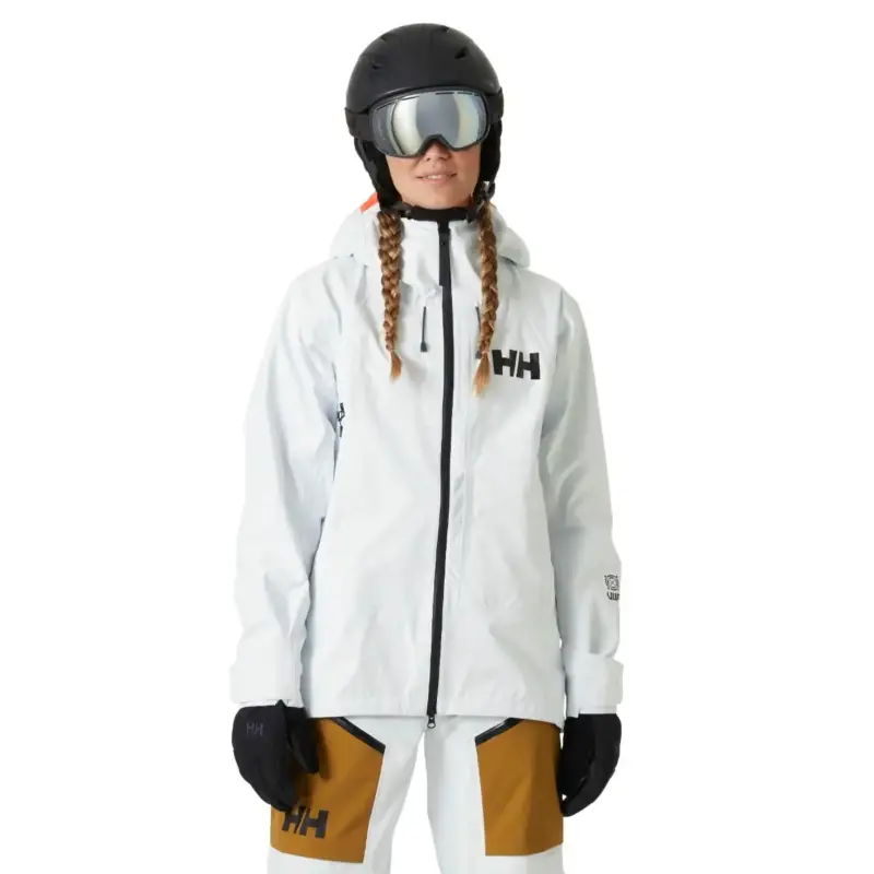 Kurtka narciarska damska Helly Hansen Sogn Shell Jacket - White Oferta czasowa
