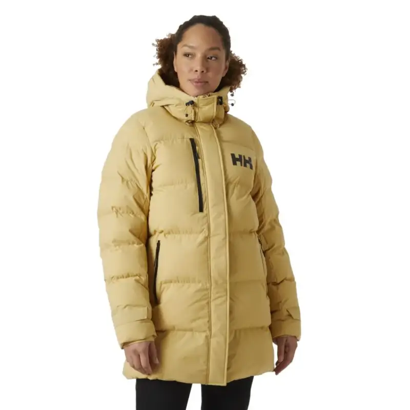 Kurtka ocieplana damska Helly Hansen W ADORE PUFFY PARKA - Sand Wyprzedaż