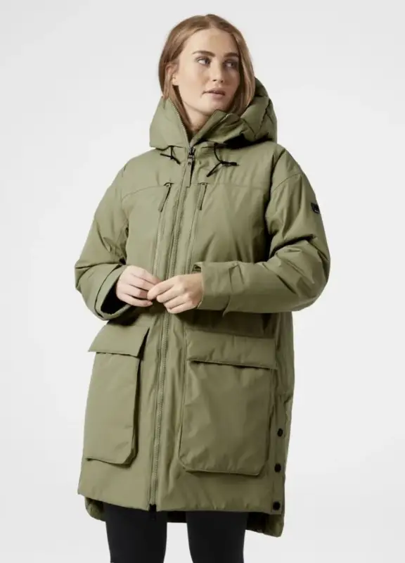 Ostatnia szansa Kurtka ocieplana damska Helly Hansen MAUD PARKA - Sage