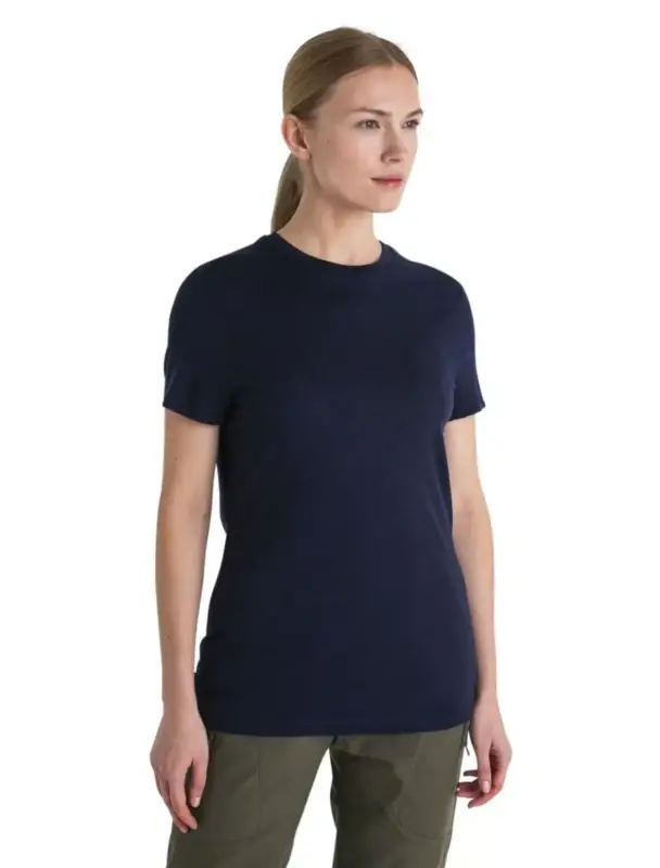 Dodaj do koszyka Koszulka termoaktywna damska Icebreaker Merino 150 Tech Lite III Ss Tee - Midnight