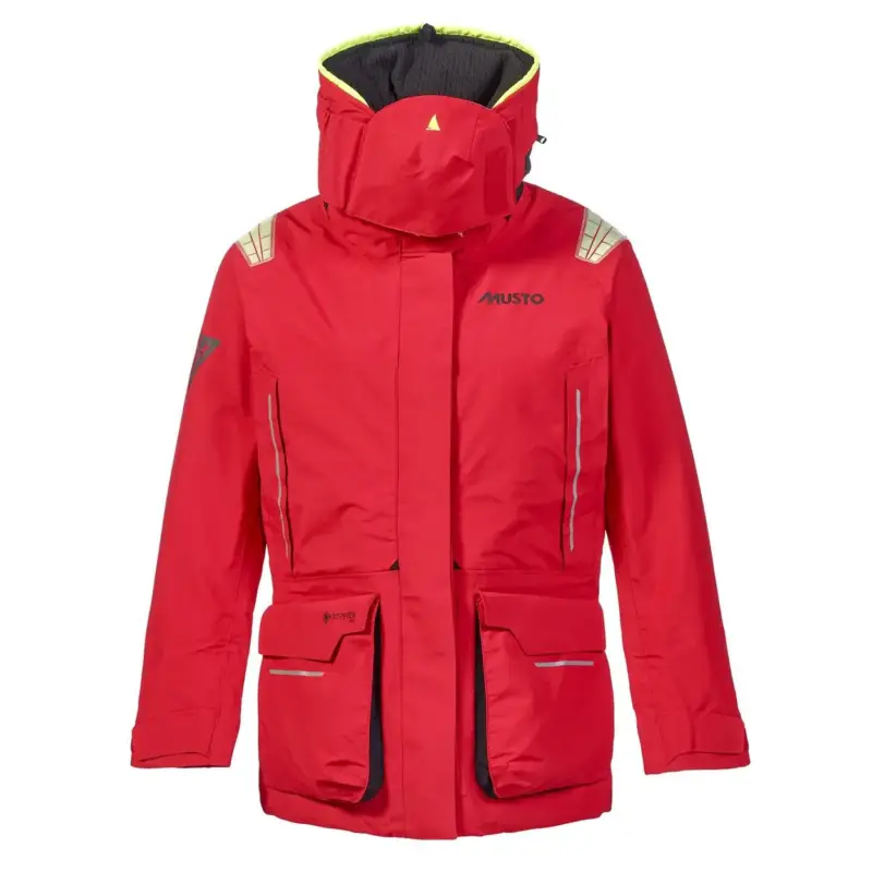 Sztormiak damski Musto Mpx GORE-TEX® Pro Offshore Jacket 2.0 - True Red Bezpieczna płatność