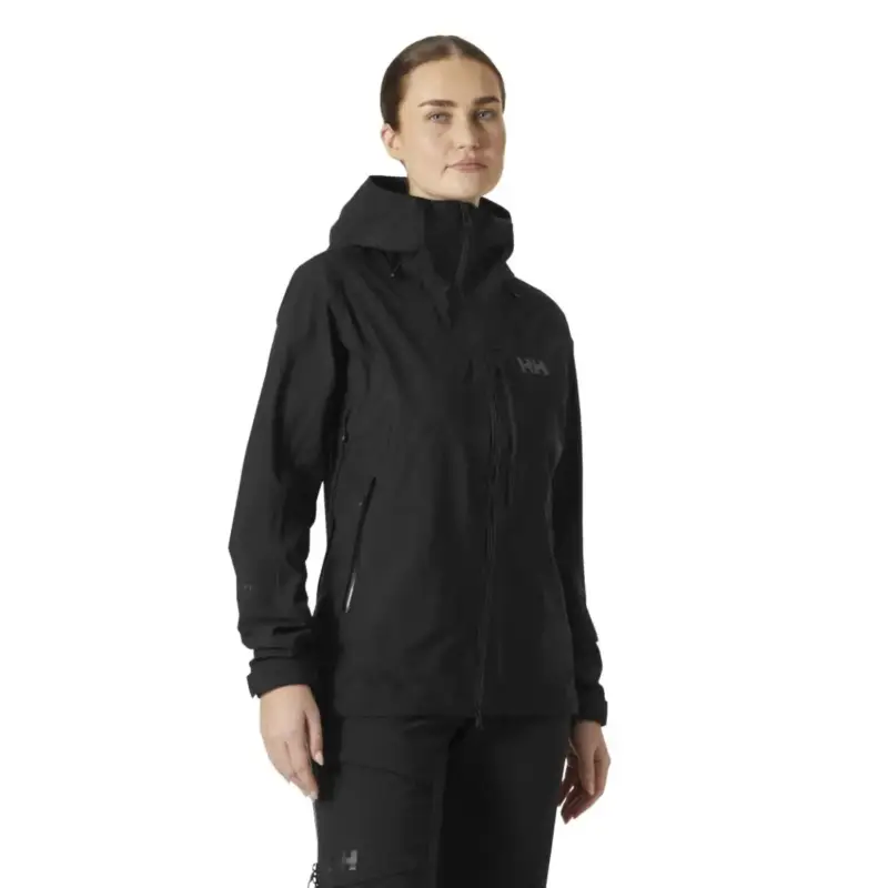 Zniżka Kurtka membranowa damska Helly Hansen VERGLAS BC JACKET - Black