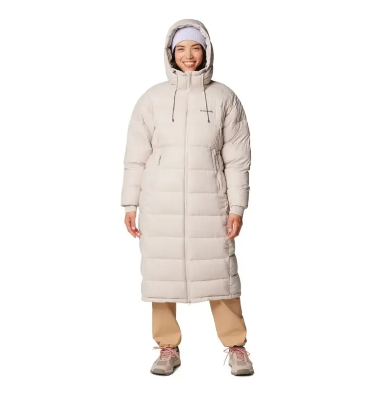 Tylko dziś Płaszcz ocieplany damski Columbia Pike Lake™ II Long Jacket - Dark Stone