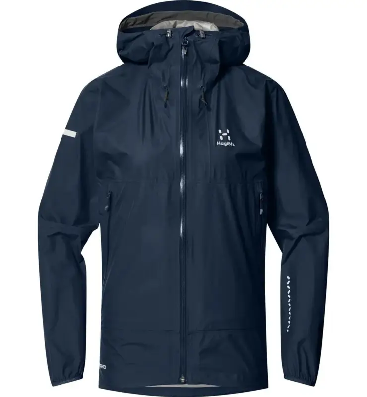 Niska cena Kurtka membranowa damska Haglöfs L.I.M GTX II Jacket - Tarn Blue