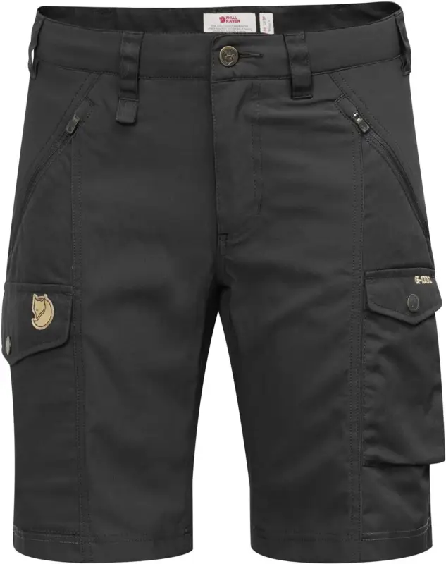 Spodenki G-1000® damskie Fjallraven Nikka Shorts Curved - Black Kup teraz