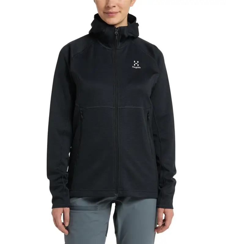 Ograniczona ilość Bluza techniczna damska Haglofs Skuta Hood - 2C5 True Black