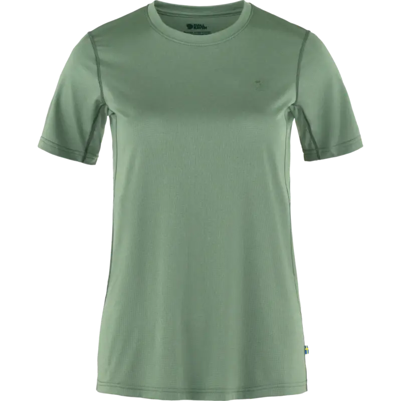 T-shirt szybkoschnący damski Fjallraven Abisko Day Hike SS - Patina Green Zamów dziś