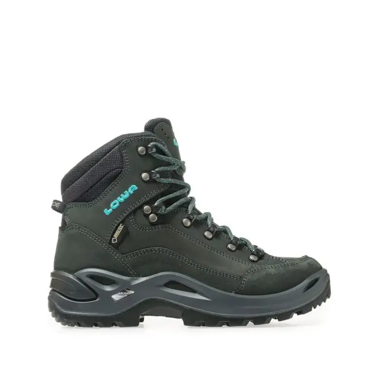 Najlepsza cena Buty trekkingowe damskie Lowa Renegade GTX Mid Ws - Asphalt/Turquoise