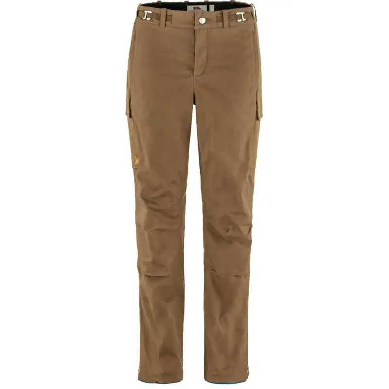 Wysoka jakość Spodnie G-1000® damskie Fjallraven Singi X-Trousers - Wood Brown
