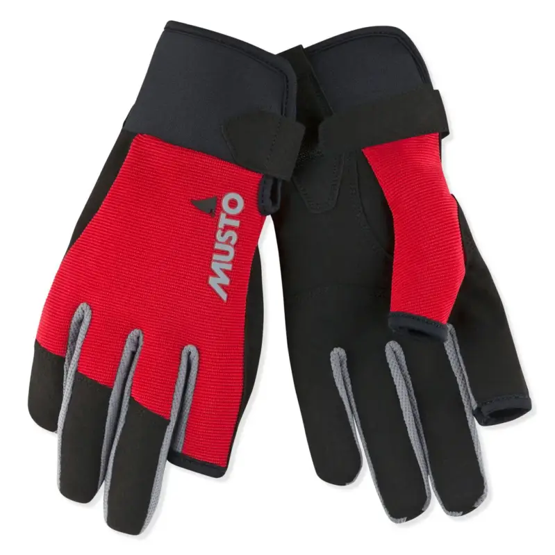 Rękawice żeglarskie Musto Essential Sailing Long Finger Glove - True Red Szybka dostawa
