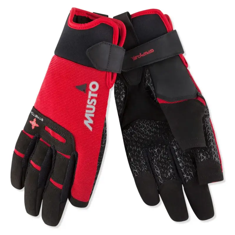 Ograniczona ilość Rękawice żeglarskie Musto Performance Long Finger Glove - True Red