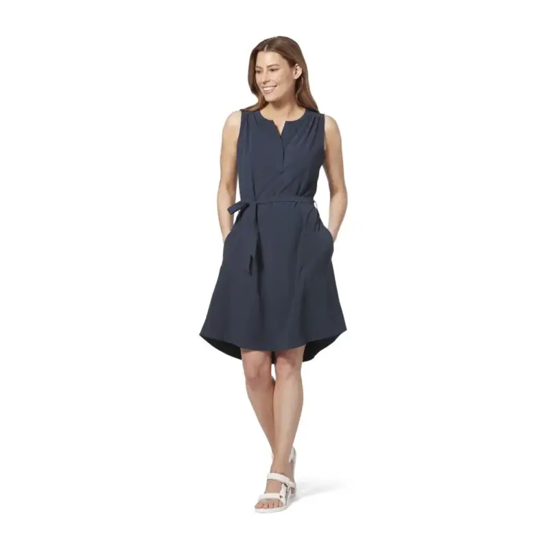 Bezpieczne zakupy Sukienka damska Royal Robbins Spotless Traveler Tank Dress - Navy