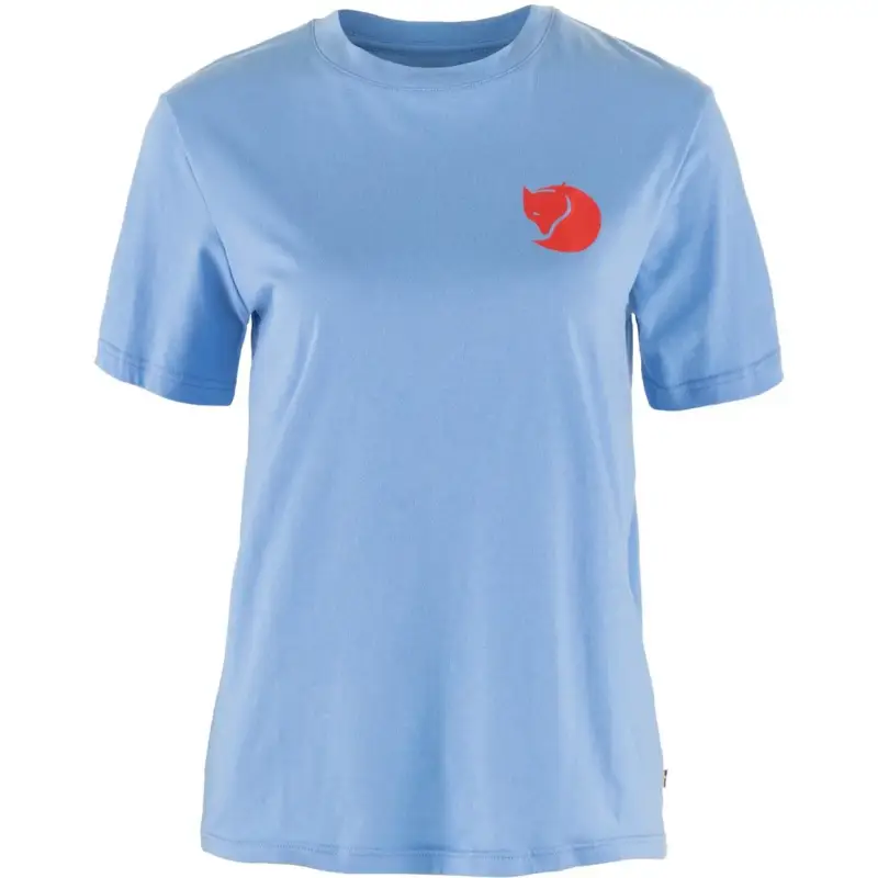 Niska cena T-shirt szybkoschnący damski Fjallraven Walk With Nature - Ultramarine
