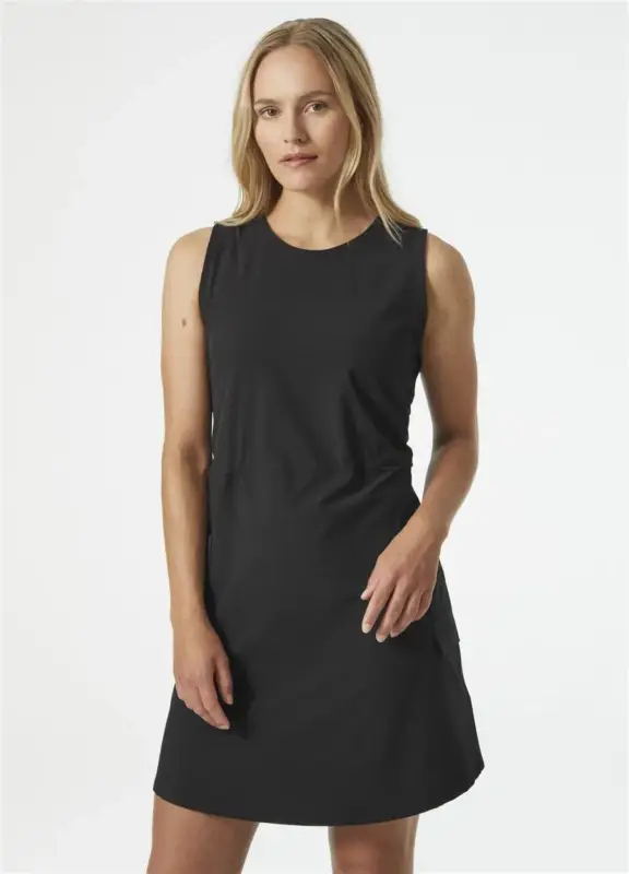 Darmowy zwrot Sukienka szybkoschnąca damska Helly Hansen Viken Recycled Dress - Black