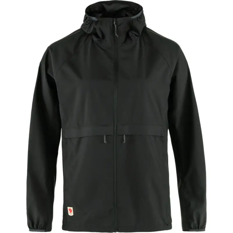 Kurtka przeciwwiatrowa damska Fjallraven High Coast Wind Hoodie - Black Oferta