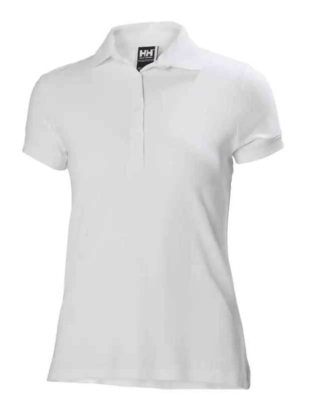 Koszulka szybkoschnąca damska Helly Hansen Crewline Polo - White Zamów teraz