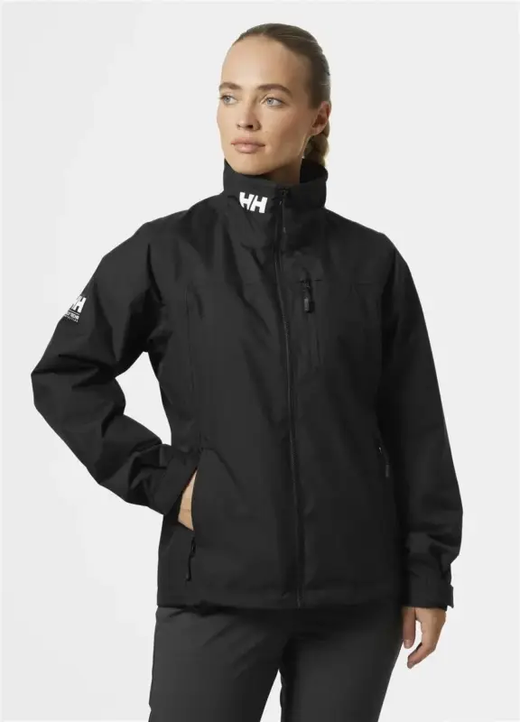 Kurtka żeglarska damska Helly Hansen CREW MIDLAYER JACKET 2 - Black Sprawdź teraz