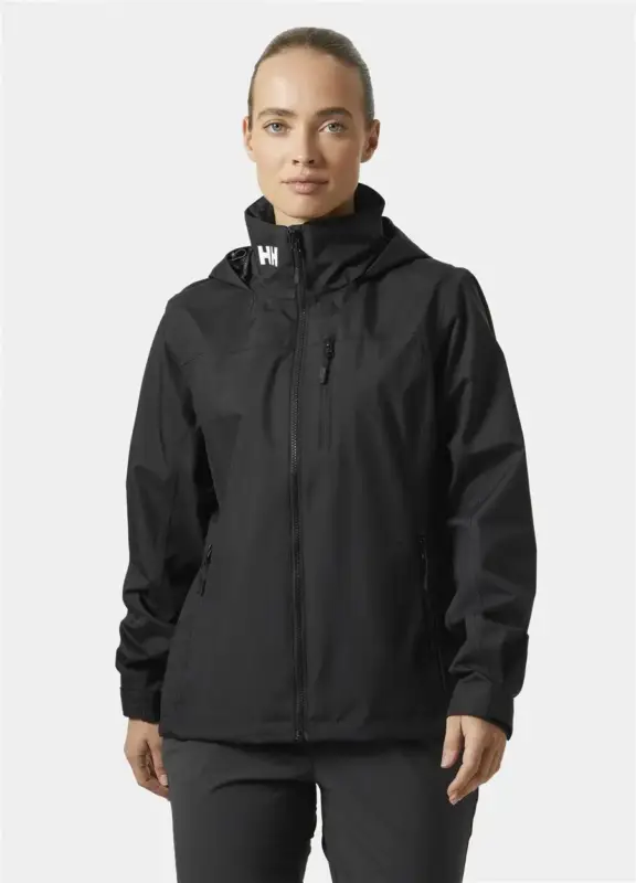 Kurtka żeglarska damska Helly Hansen CREW HOODED JACKET 2.0 - Black Rabat