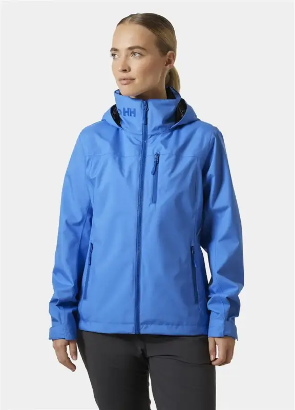 Kurtka żeglarska damska Helly Hansen Crew Hooded Jacket 2.0 - Ultra Blue Taniej